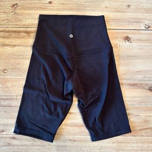 Lululemon Align Super High Rise Short *10" Size 4 Black